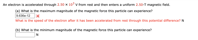 solved-an-electron-is-accelerated-through-2-50-x-103-v-from-chegg