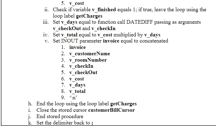 V 1. Set The Delimiter To $$ 2. Create Stored | Chegg.com