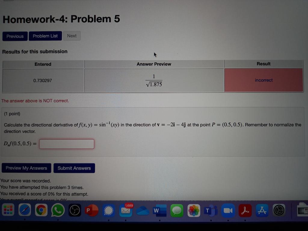 Solved Homework-4: Problem 5 Previous Problem List Next | Chegg.com