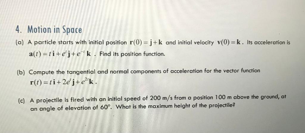 Solved Can I get Question 4 parts a,b, and c done please and | Chegg.com