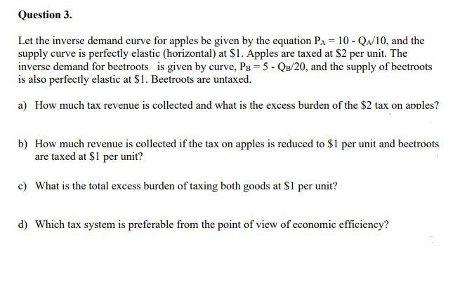 Solved Answer all four parts of this question and I will | Chegg.com