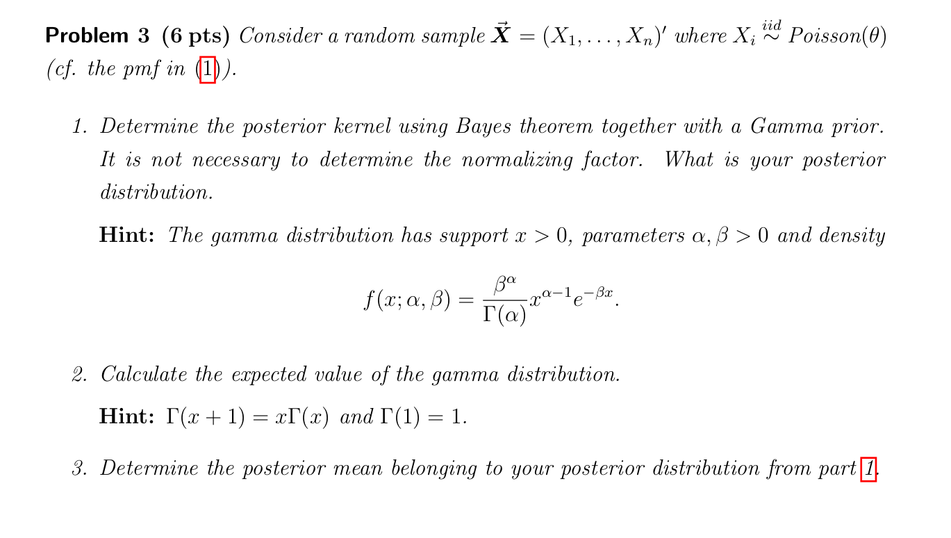 Solved Problem 3 6 ﻿pts ﻿consider A Random Sample