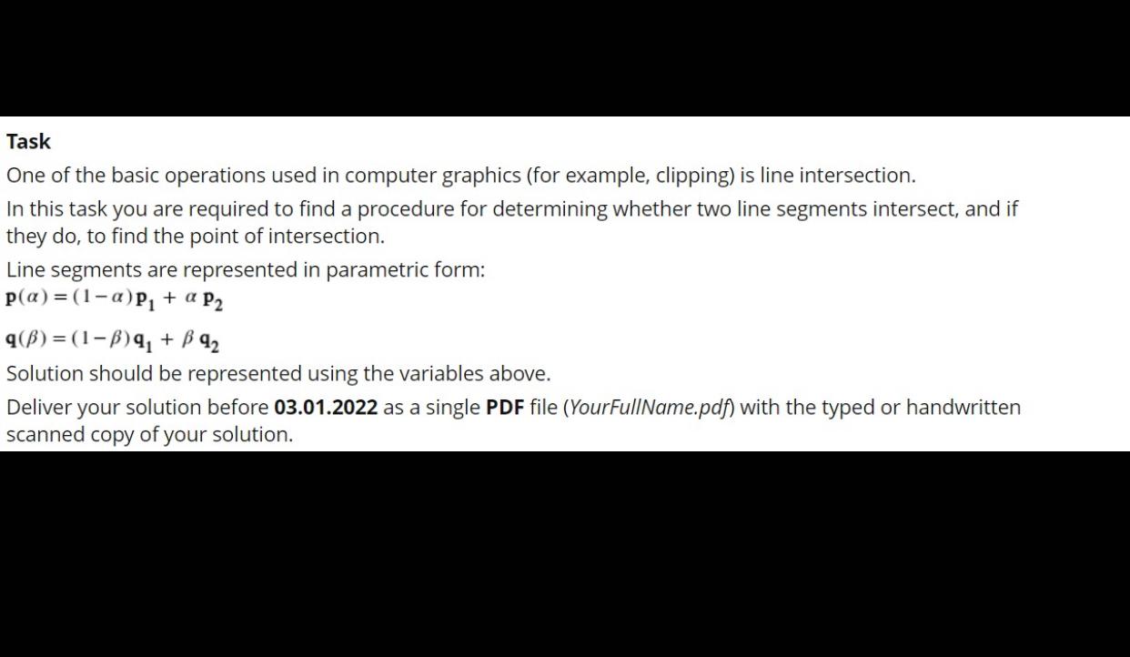 Solved Task One of the basic operations used in computer | Chegg.com