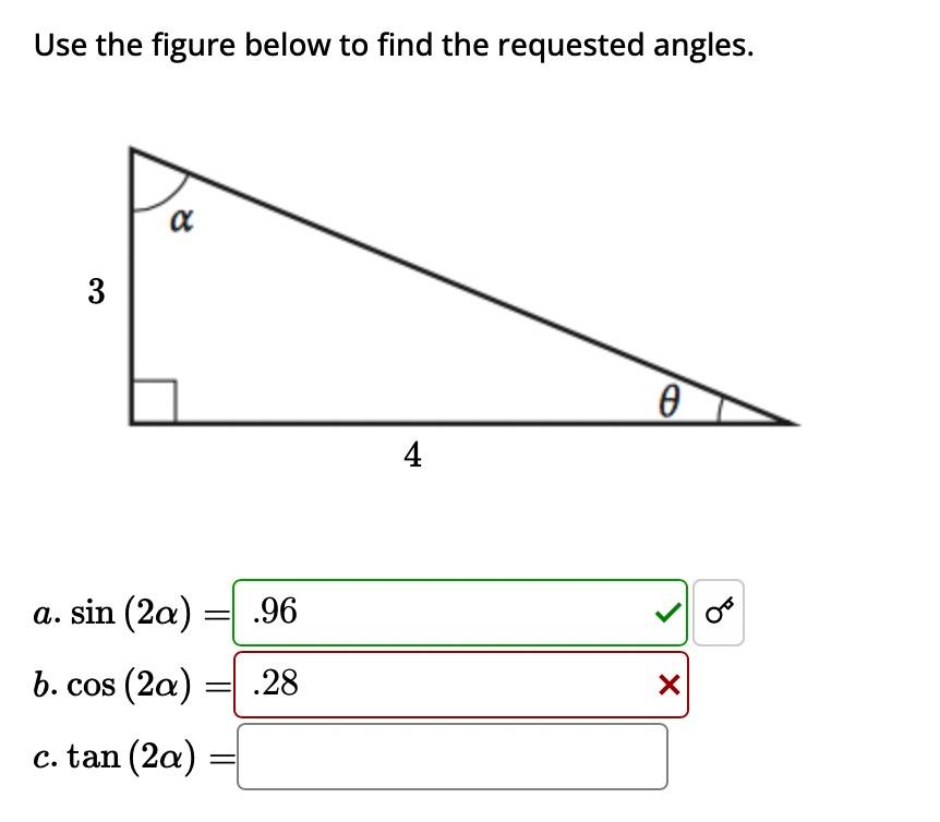 Solved Use the figure below to find the requested angles. | Chegg.com