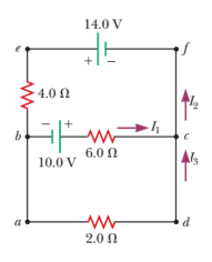 Solved Find the currents I1, I2 and I3 in the circuit shown | Chegg.com