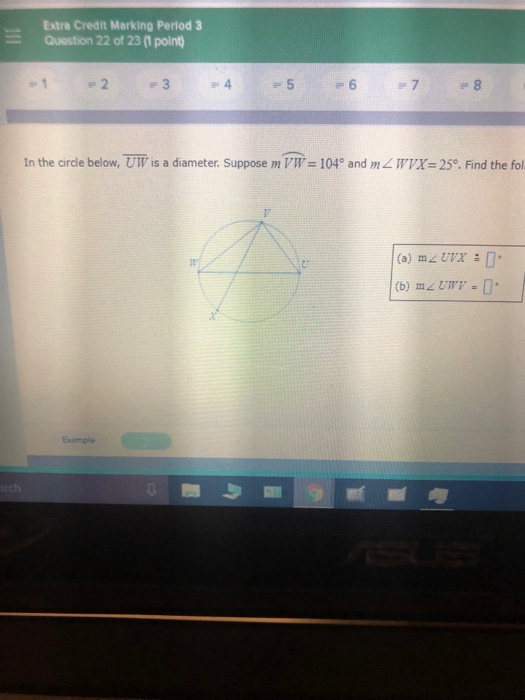Solved Extra Credit Marking Period 3 Question 22 of 23 (1 | Chegg.com