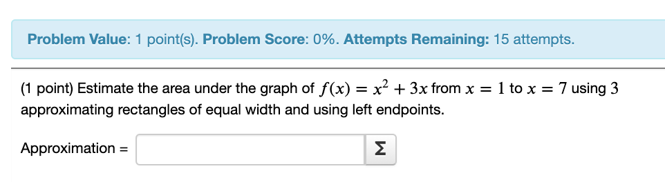 Solved Problem Value: 1 point(s). Problem Score: 0%. | Chegg.com
