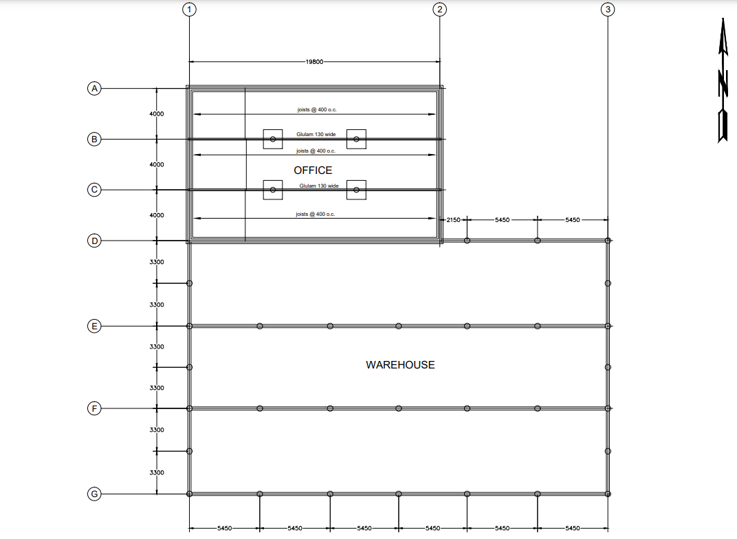 Solved 2. The grade beam on Line F (see drawing S1) for the | Chegg.com