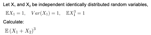 Solved Let X1 and X2 be independent identically distributed | Chegg.com