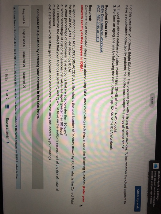 Apple ID Settings Some account services will not be | Chegg.com