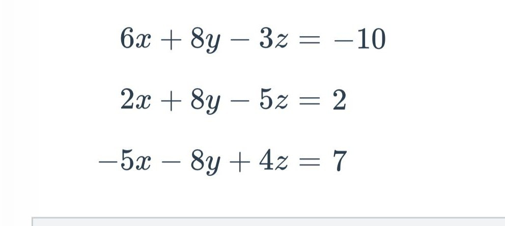 6x 3y 8x 9y 5 10x 12y 8