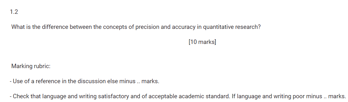 Solved 1.2What is the difference between the concepts of | Chegg.com