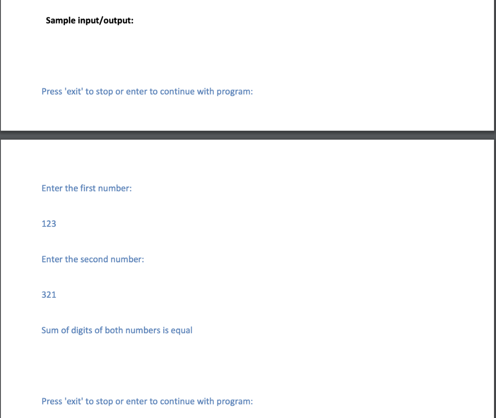 Solved **IN PYTHON** Topics: Input, Print, Variables, Nested | Chegg.com