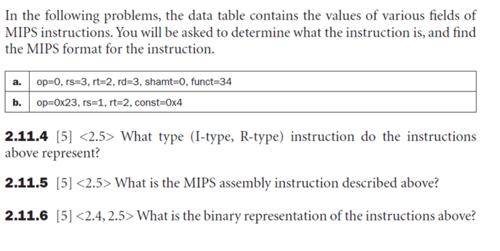 In the following problems, the data table contains | Chegg.com