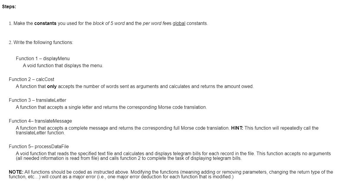 Project 2 Code Morse Code A B Chegg Com