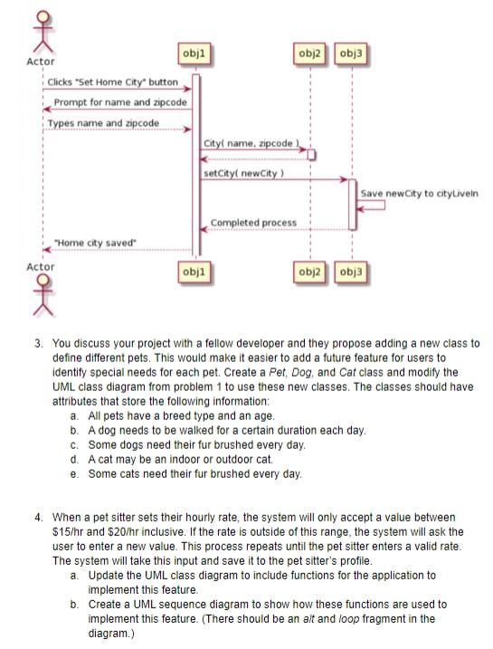 Solved Note: The constructor functions and some get/set | Chegg.com