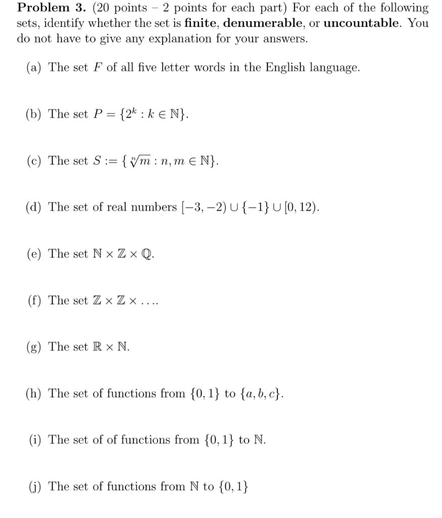 Solved Questions – 3 (20 points) a) You have the following