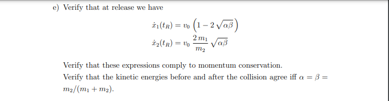 Solved Consider two balls of radius R with masses mi and m2 | Chegg.com