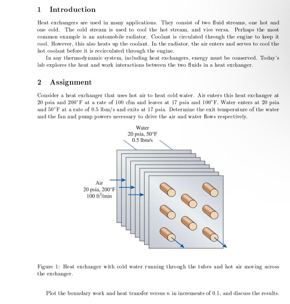 Introduction of Heat Exchangers