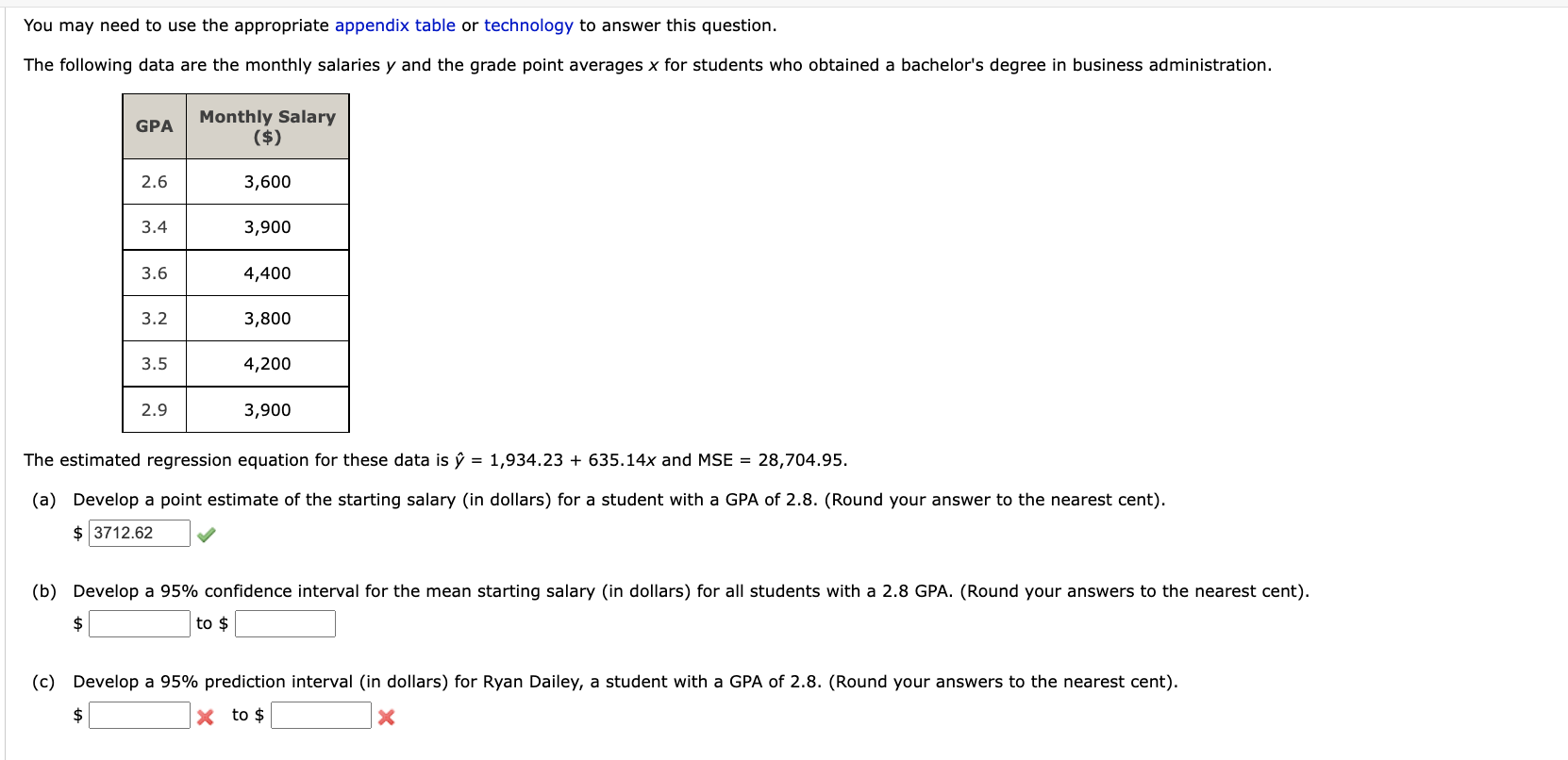 Solved You may need to use the appropriate appendix table or | Chegg.com