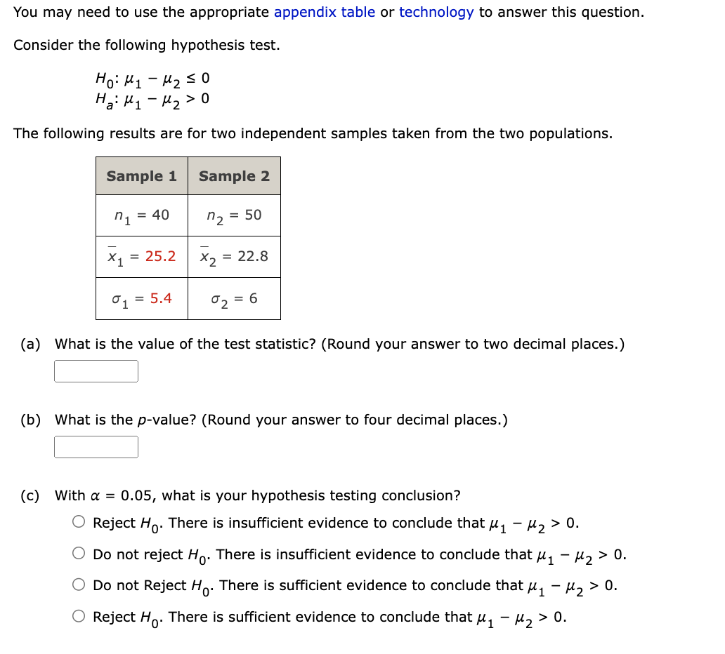 Solved You may need to use the appropriate appendix table or | Chegg.com