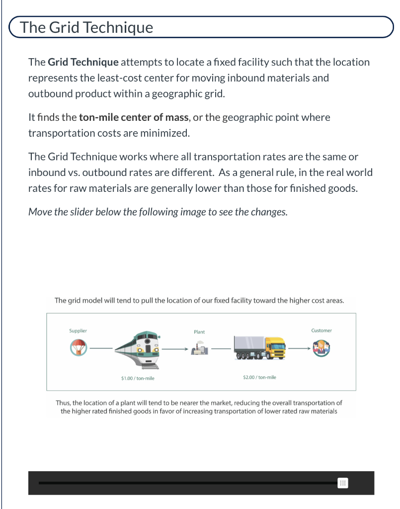Answer questions 1 - 3 using the Grid Technique. | Chegg.com