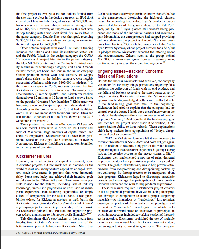 Solved Read the case study and then answer the question