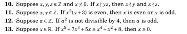 Solved Prove the following statements with contrapositive | Chegg.com