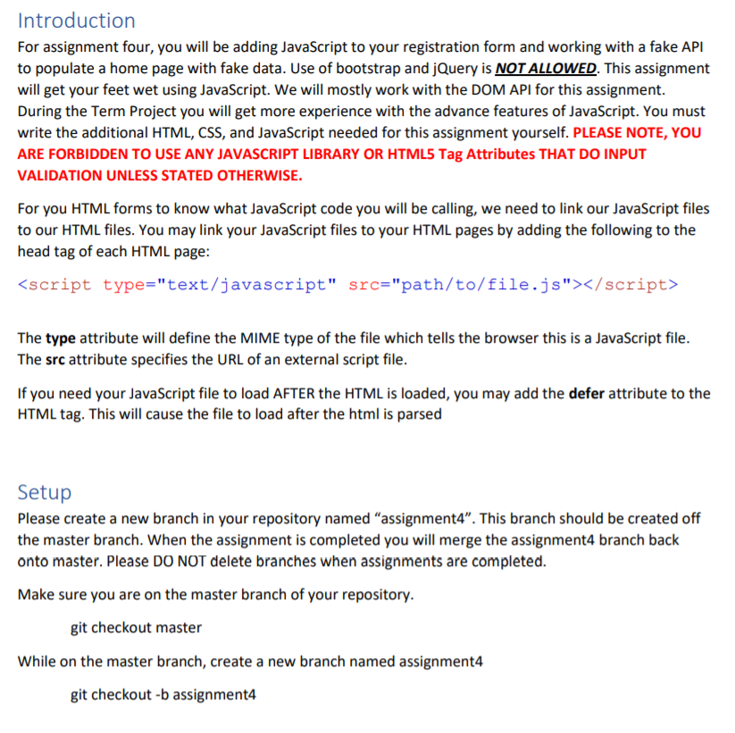 Introduction For Assignment Four You Will Be Addi Chegg Com