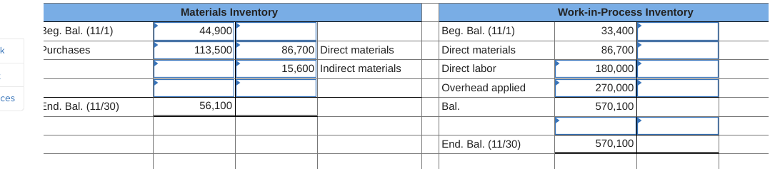 Solved - Materials of $113,500 were purchased during the | Chegg.com