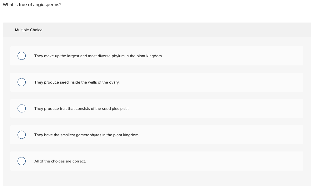 Solved Please help me with these 6 General Botany questions.