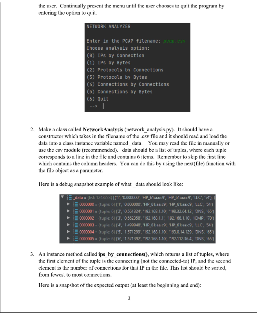 Background Packet capture is the process in which a | Chegg.com