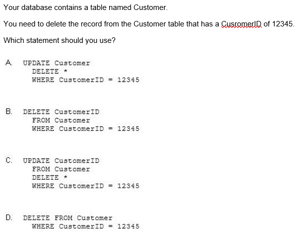 Solved You have a Customer table and an Order table. You | Chegg.com