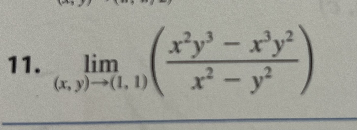 Solved Find The Limit (Multivariable Calculus)Answer Should | Chegg.com