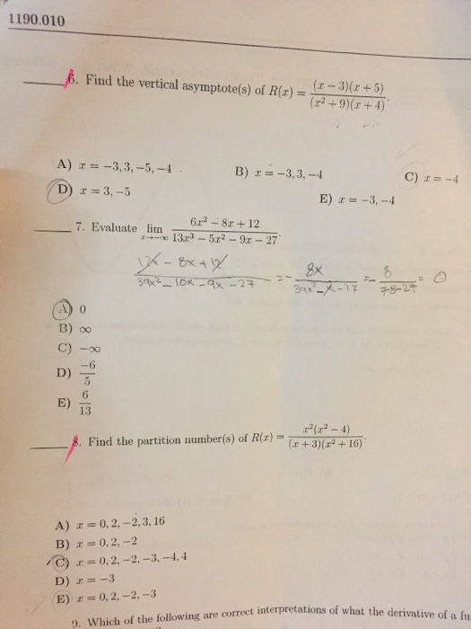 Solved Choose the correct answer and explain why you chose | Chegg.com