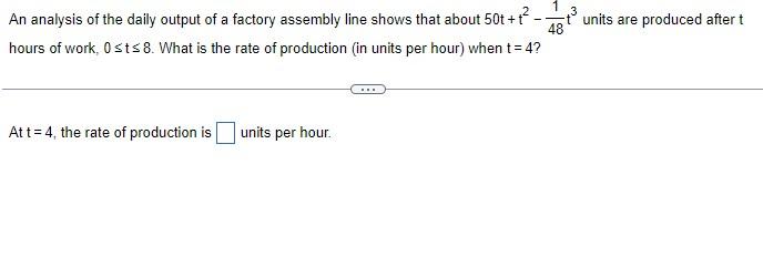 Solved An analysis of the daily output of a factory assembly | Chegg.com