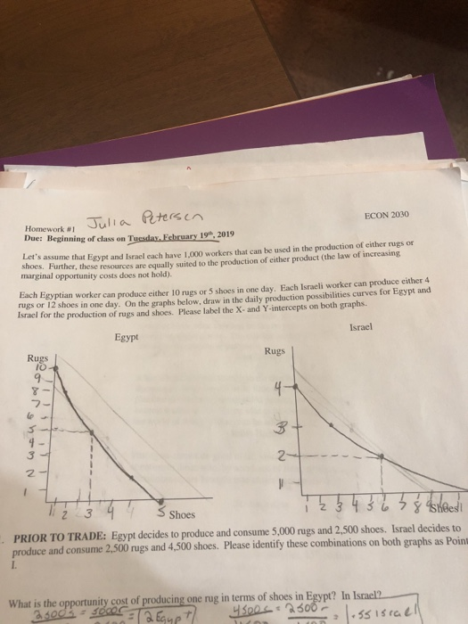 Solved ECON 2030 Homework #1 Julia th Due: Beginning of | Chegg.com