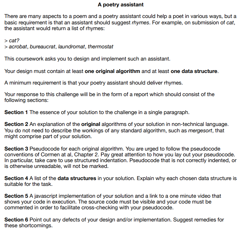 Solved A poetry assistantThere are many aspects to a poem | Chegg.com