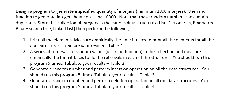 Solved Python Please, do table 1 and table 2, please don't | Chegg.com