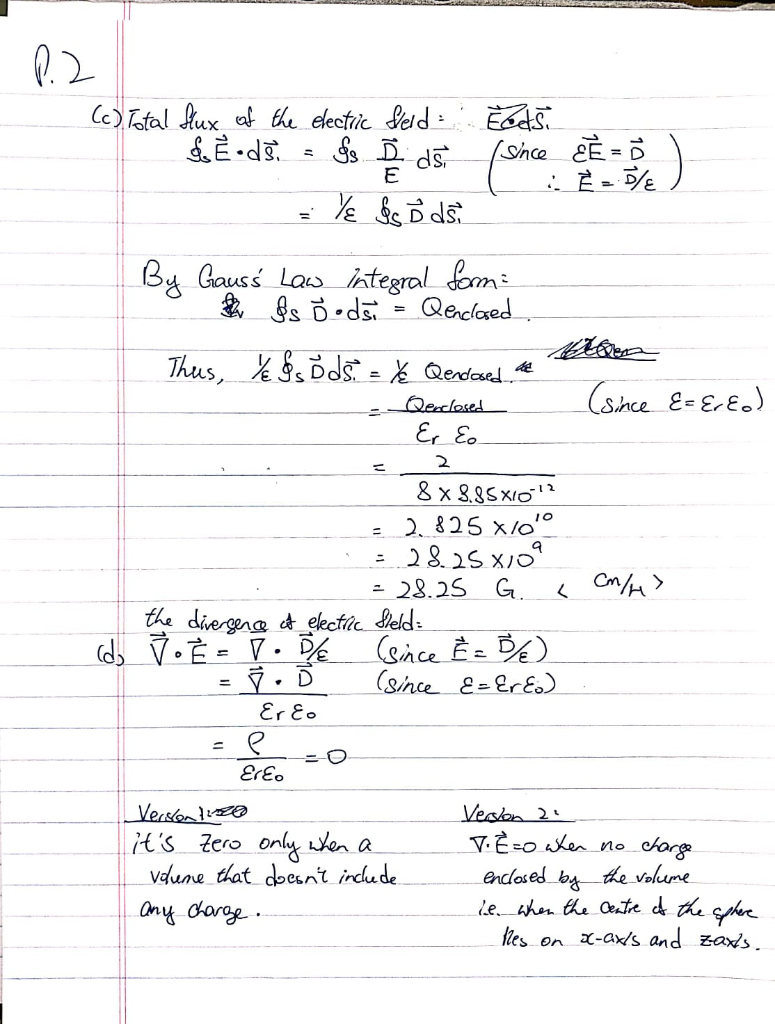 Solved Can You Check My Answer For A To D For A I Chegg Com