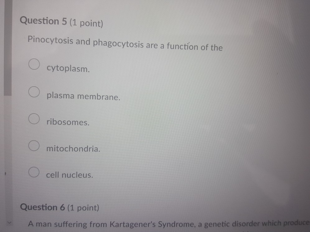 Solved Question 1 (1 point) Cellular respiration is a | Chegg.com