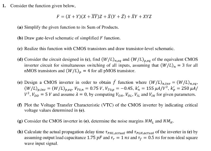 Solved 1 Consider The Function Given Below F X Y X Chegg Com