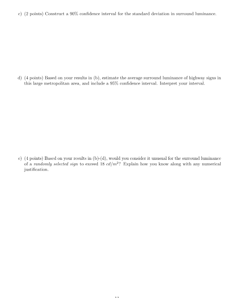 Solved Problem 8 (15 points. Highway engineers have found | Chegg.com