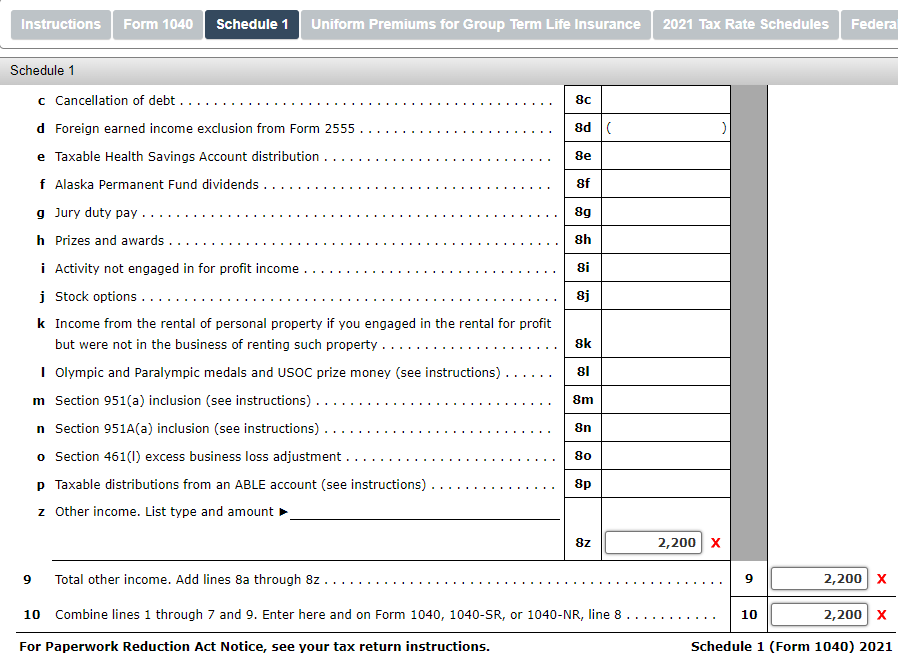 Note: This problem is for the 2021 tax year. Alfred | Chegg.com