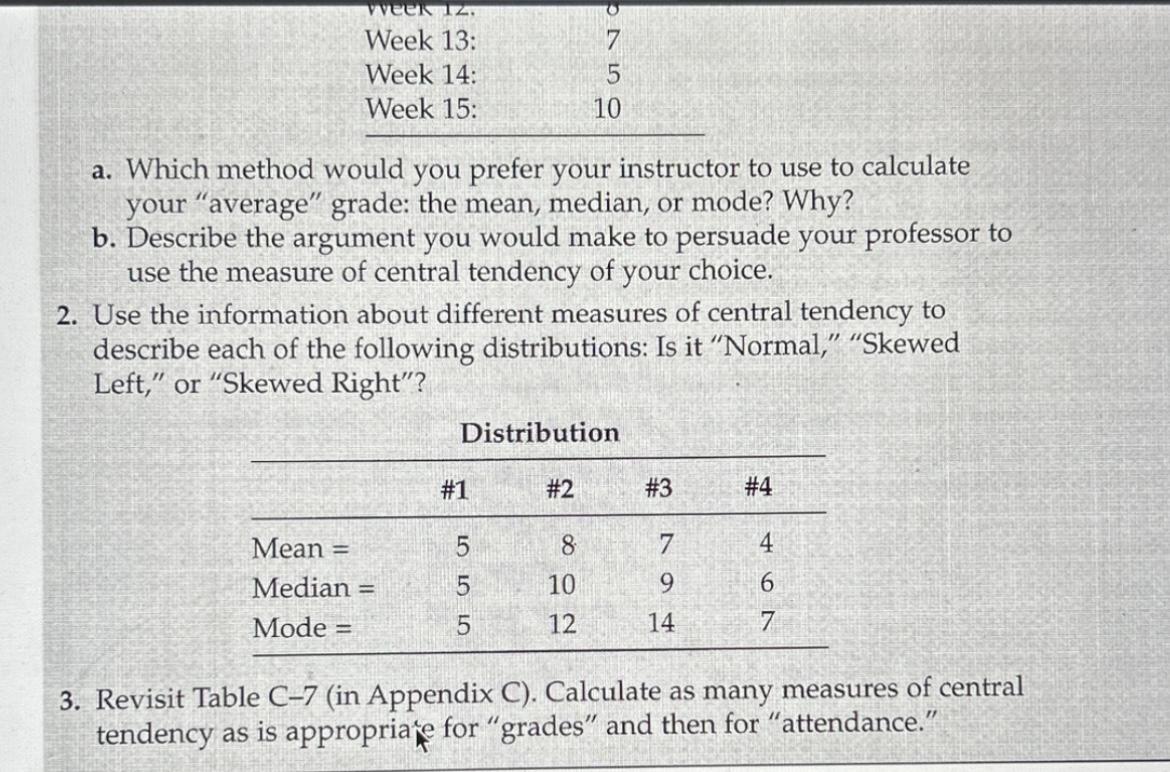 1. Each Friday, there is a quiz in your class. | Chegg.com