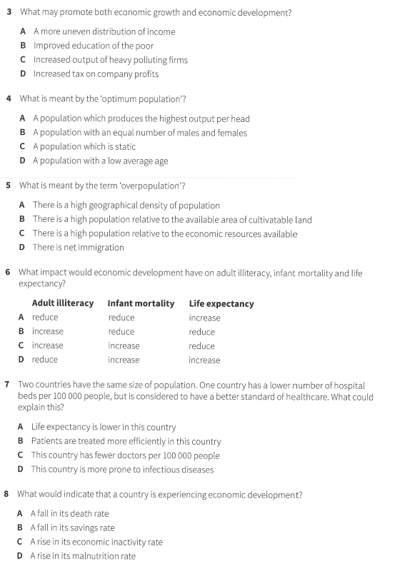 multiple choice question review items determine would... Solved 1 Which change could cause a natural decrease in | Chegg.com