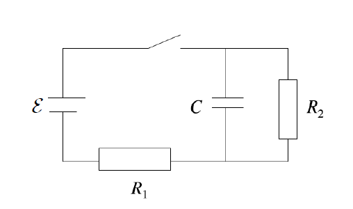 Solved 9. Charging Of A Capacitor As Shown In The Figure 