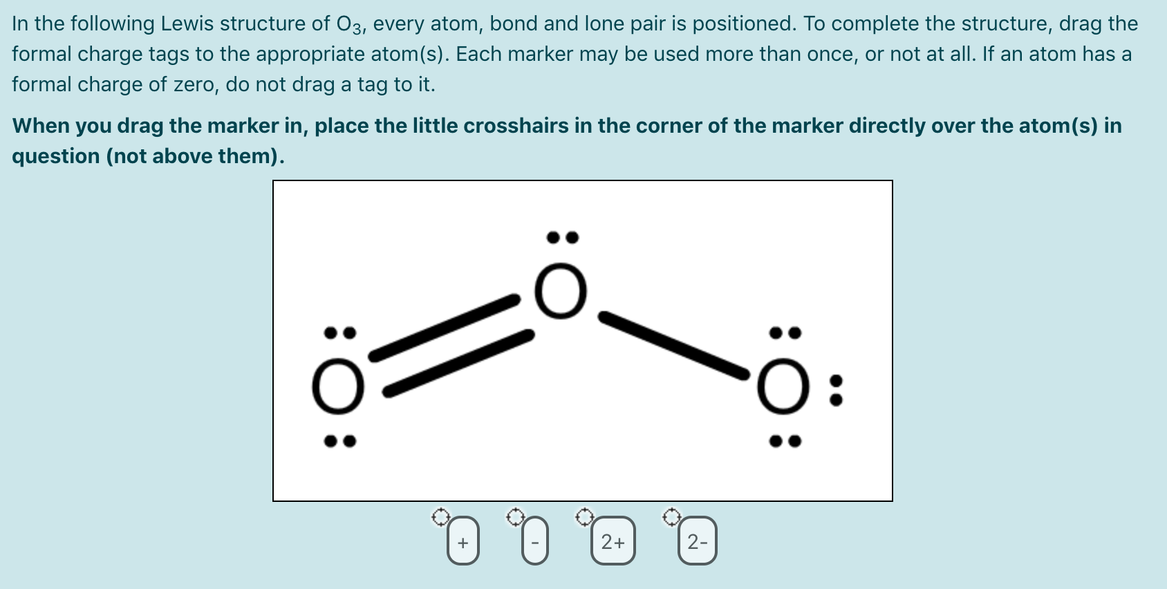 lewis structure of o3