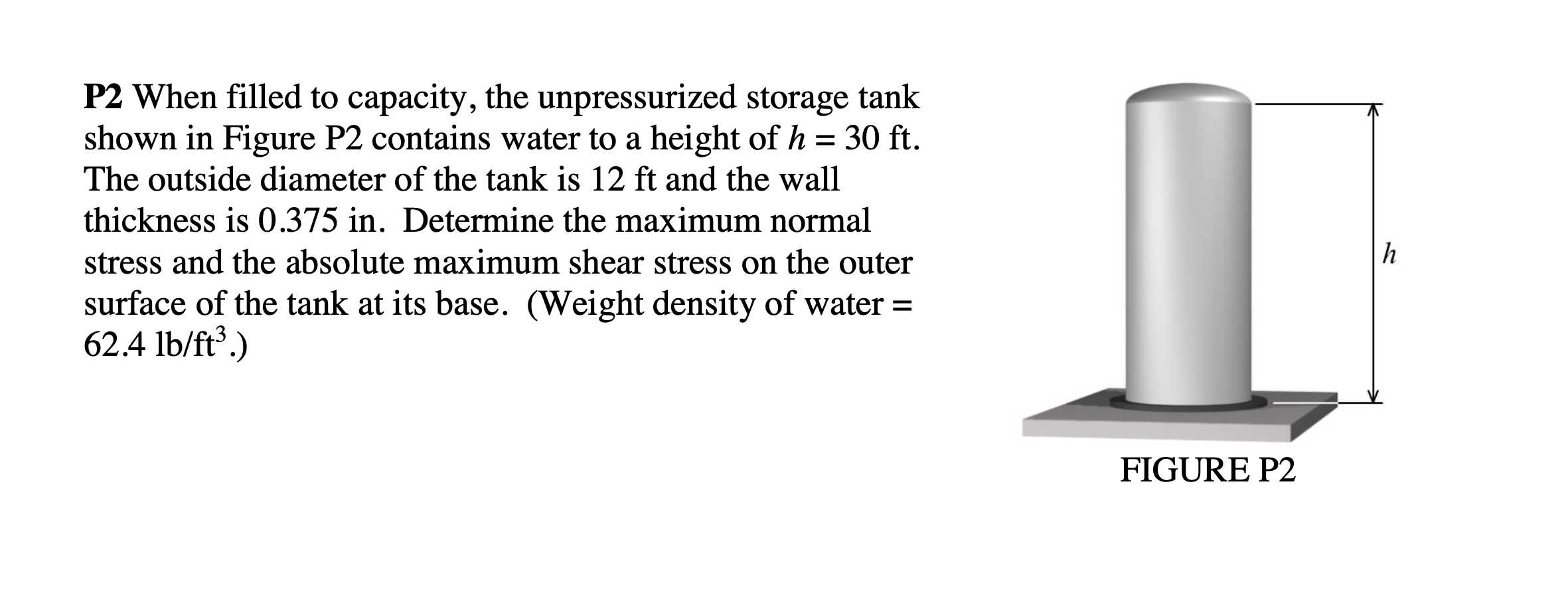 solved-p2-when-filled-to-capacity-the-unpressurized-storage-chegg