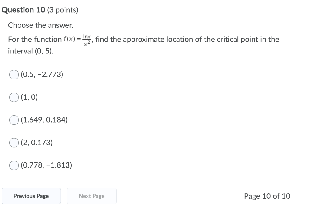 Solved Question 7 (3 points) Choose the answer The edge of a | Chegg.com